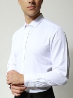 Πουκάμισο BOLOGNA 33-7366 Λευκό Slim-fit - Image 2