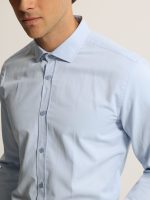 Πουκάμισο BOLOGNA 33-7366 Light Blue Slim-fit - Image 2