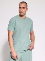 Ανδρικό T-shirt Με Ιδιαίτερη Πλέξη Moreto 207018 Μέντα