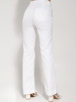 Παντελόνι Με Κουμπάκια Barbara Soft 8353-1 Λευκό - Image 2