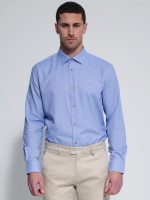 Ανδρικό Πουκάμισο TAILOR-FIT Sincero 33-8161 light blue Φαρδιά γραμμή