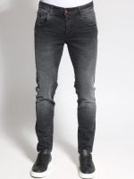 Ανδρικό Παντελόνι Jean OREGON 6262 Black