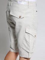 Ανδρική Cargo Βερμούδα 33-456016 Εκρού - Image 4