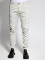 Ανδρικό Παντελόνι Cargo 6169 Εκρού
