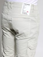 Ανδρικό Παντελόνι Cargo 6169 Εκρού - Image 4