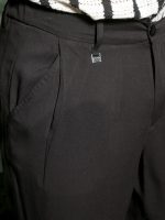 Παντελόνι Με Πιέτα 7/8 VITO 210-956 Μαύρο - Image 3