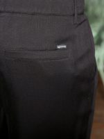 Παντελόνι Με Πιέτα 7/8 VITO 210-956 Μαύρο - Image 5