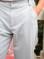 Παντελόνι Με Λάστιχο 7/8 LUIGI 210-951 Γκρι - Image 3