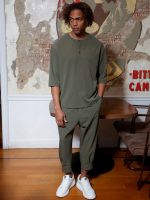 Παντελόνι Με Λάστιχο 7/8 VALERIO 210-957 Χακί - Image 4