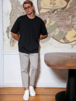 Ανδρικό T-shirt ALDO 270-311 Μαύρο - Image 3