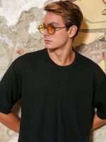 Ανδρικό T-shirt ALDO 270-311 Μαύρο - Image 2