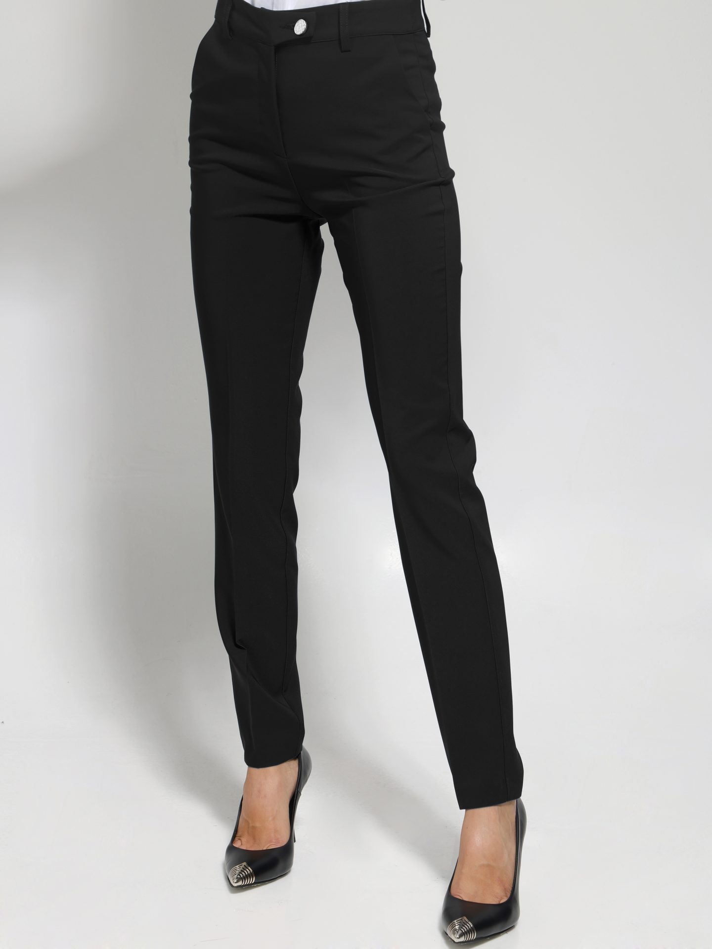 16093 copy Γυναικείο Υφασμάτινο Παντελόνι LINA-7 7690-7 Μαύρο - Image 1