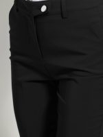 Γυναικείο Υφασμάτινο Παντελόνι LINA-7 7690-7 Μαύρο - Image 2