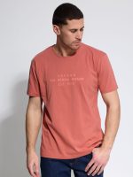 Ανδρικό Βαμβακερό T-shirt AMERICO 207075 Dusty