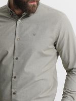 Ανδρικό Πουκάμισο Tailor-Fit GIANNI 33-8166 Light Green Φαρδιά γραμμή - Image 3