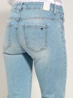 Γυναικείο Jean Παντελόνι Καμπάνα Medium-Fit 8369 Light Blue - Image 5