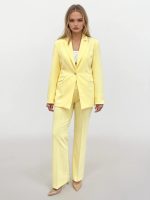 Γυναικείο Σακάκι LINA-7 8848-2 Κίτρινο