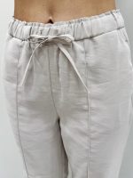 Γυναικεία Παντελόνα Με Λάστιχο NOVA 7806 Μπεζ - Image 4