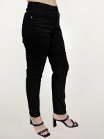 Γυναικείο Παντελόνι Medium-Fit Slim 8228 Μαύρο - Image 3