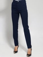 Γυναικείο Υφασμάτινο Παντελόνι LINA-7 7690-7 Μπλε - Image 3