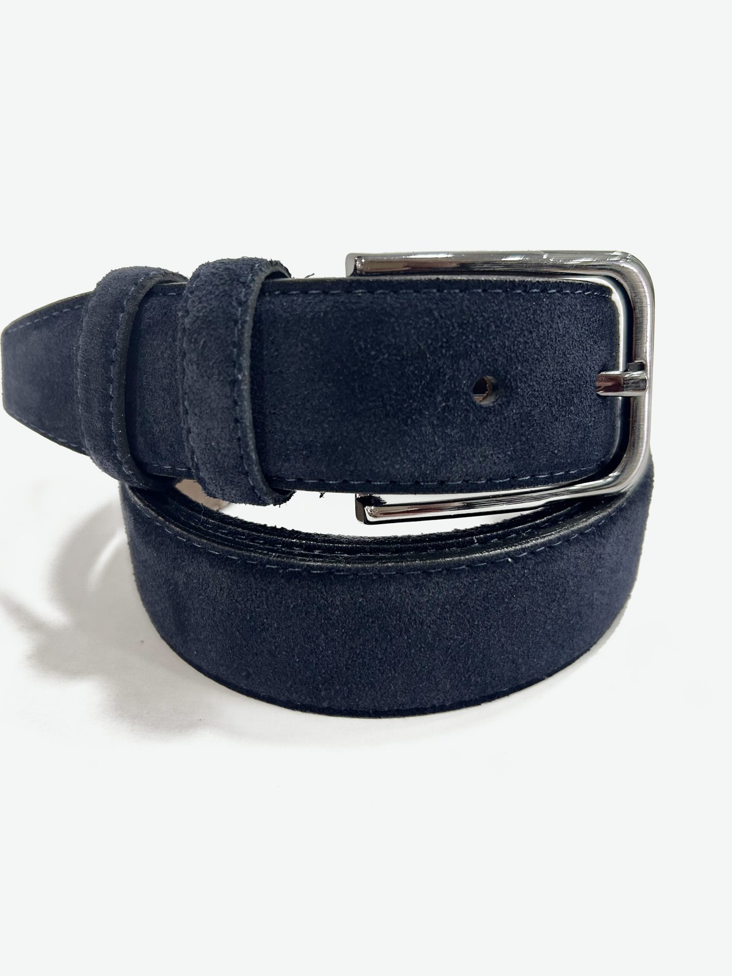 IMG_1058 copy Ανδρική Ζώνη Suede 33-6036 Μπλε - Image 1