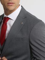 Ανδρικό Κοστούμι Με Γιλέκο HANK 2031 Γκρι - Image 6