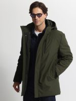 Ανδρικό Μπουφάν Με Κουκούλα SONNY 2274 Χακί