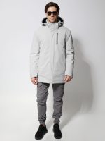 Ανδρικό Μπουφάν Με Κουκούλα SONNY 2274 Off White - Image 3