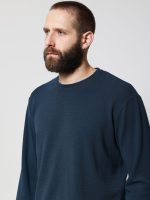 Ανδρική Μπλούζα Μακρυμάνικη NOAH 206074 Μπλε - Image 3