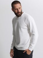 Ανδρική Μπλούζα Μακρυμάνικη LIAM 206076 Λευκό