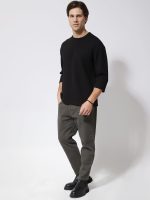 Ανδρικό Παντελόνι Jean Βαμμένο DALLAS 5452 Χακί - Image 2