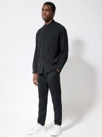 Ανδρικό Over Πουκάμισο TATE 2394 Μαύρο