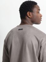 Ανδρική Μπλούζα Κοντό Μανίκι LAUREL 270-322 Γκρι - Image 4