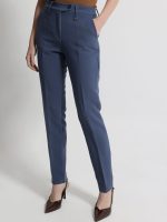 Γυναικείο Υφασμάτινο Παντελόνι LINA 7690-8 Μπλε - Image 4