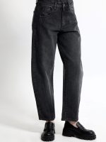 Γυναικείο Μοντέρνο Jean Παντελόνι BARREL 7823 Black - Image 3