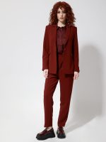 Γυναικείο Σακάκι με Διαχρονικό Στυλ JULIETE 8923 Μπορντό - Image 5