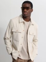 Ανδρικό Σακάκι-Πουκάμισο Over Fit GRIFFIN 260-330 Εκρού