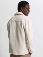 Ανδρικό Σακάκι-Πουκάμισο Over Fit GRIFFIN 260-330 Εκρού - Image 5