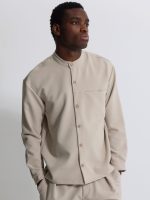 Ανδρικό Over Πουκάμισο TATE 2394 Μπεζ