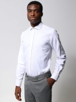 Ανδρικό Πουκάμισο JOAQUIN 33-7521 Λευκό Slim-fit