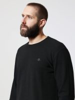 Ανδρική Μπλούζα Μακρυμάνικη DANIEL 206100 Μαύρο - Image 2