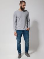 Ανδρικό Παντελόνι Jean OREGON 33-1-6277 Blue - Image 2