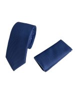 Ανδρική Γραβάτα Με Μαντηλάκι 33-6099 Blue 14