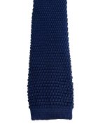 Ανδρική Πλεκτή Γραβάτα 33-6099 Blue 15 - Image 3