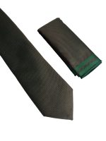 Ανδρική Γραβάτα Με Μαντηλάκι 33-6099 Green 9 - Image 2