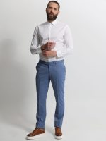 Ανδρικό Κοστούμι Με Γιλέκο MILANO 2036 Μπλε - Image 5